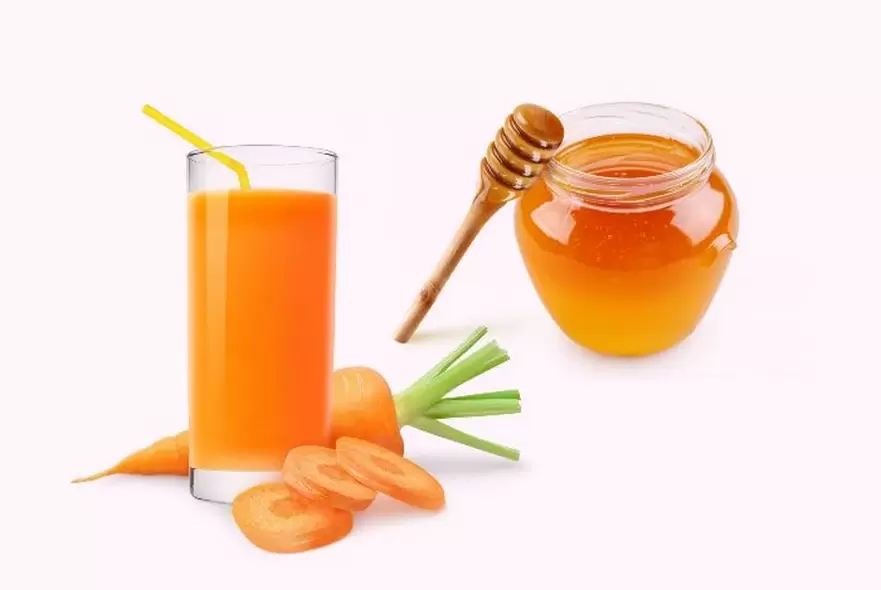 Karotten und Honig zur Hautverjüngung